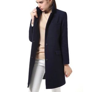 Vogor Sean Lapel Wool Coat Small